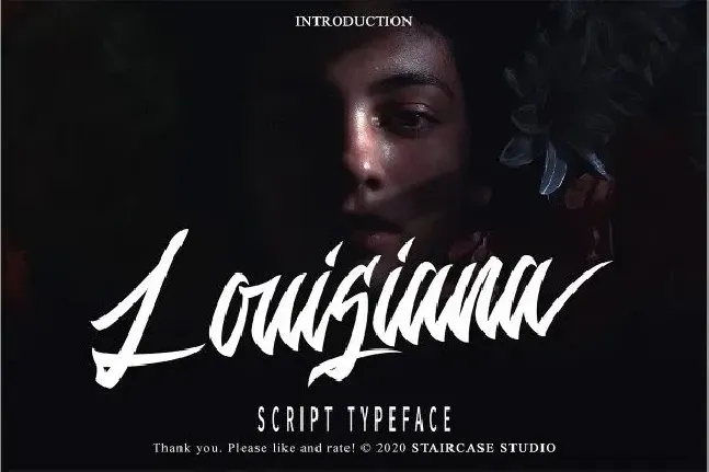 Louisiana font