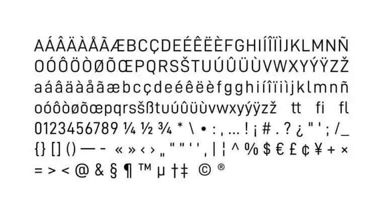 D-DIN PRO Sans Serif Family font