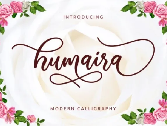 Humaira Calligraphy font