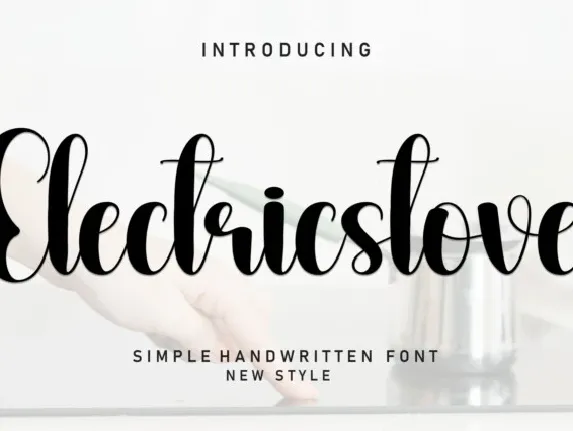 Electricstove font