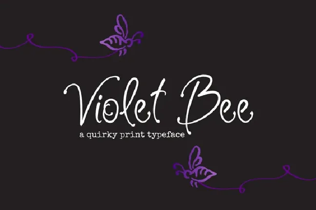 Violet Bee font