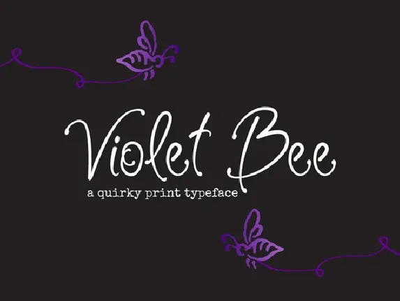 Violet Bee font