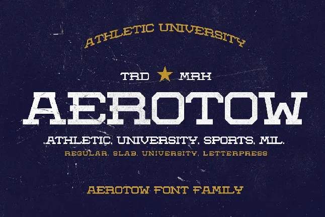 Aerotow font