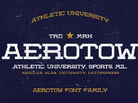 Aerotow font