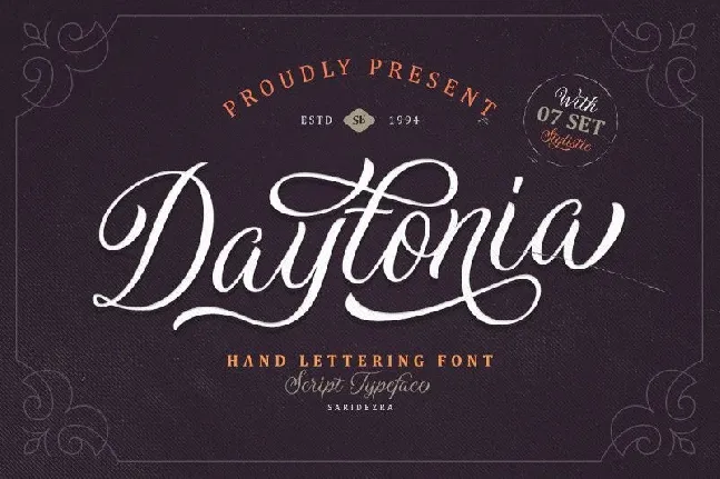 Daytonia Script font