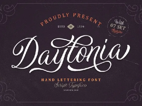 Daytonia Script font