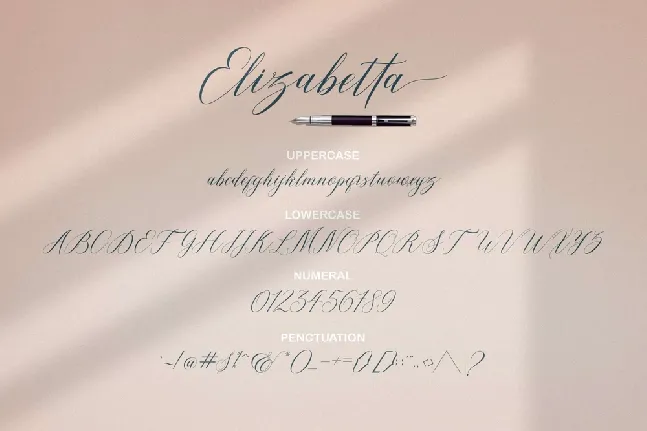 Elizabetta font