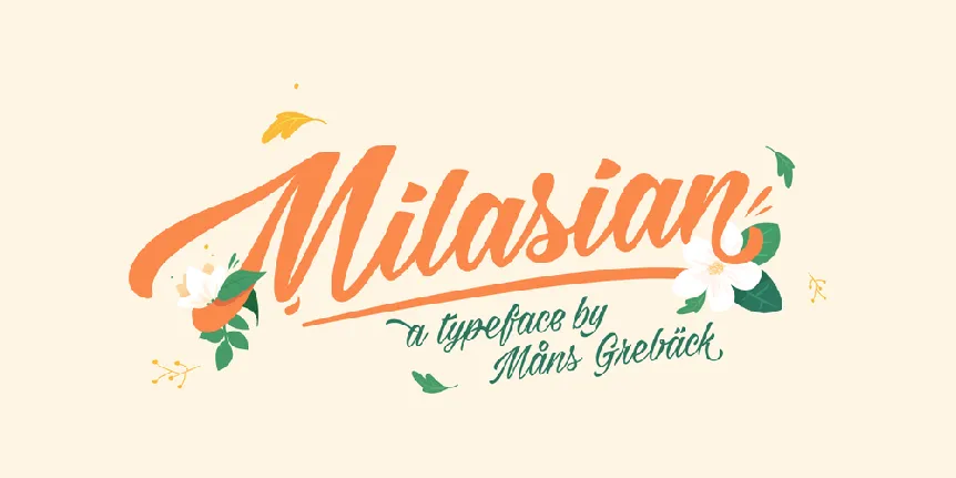 Milasian PERSONAL font