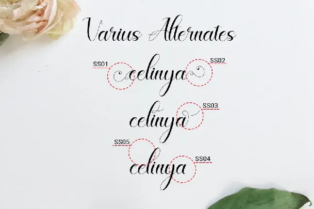 Celinya font