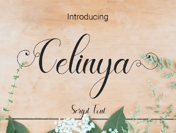 Celinya font