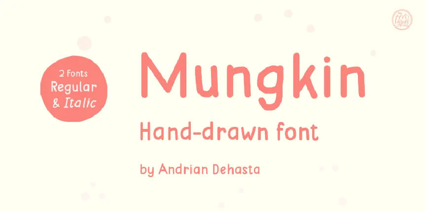 Mungkin font