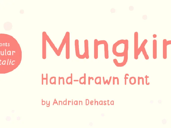 Mungkin font