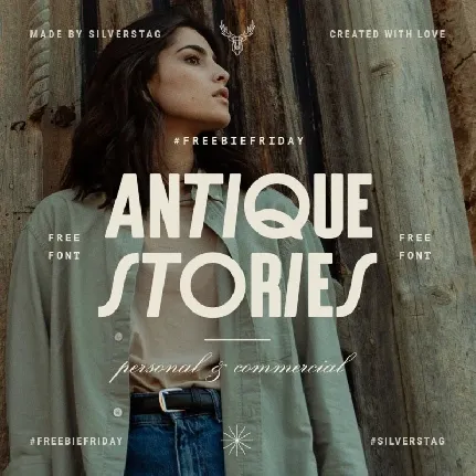 Antique Stories font