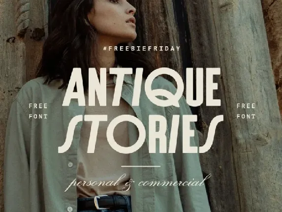 Antique Stories font