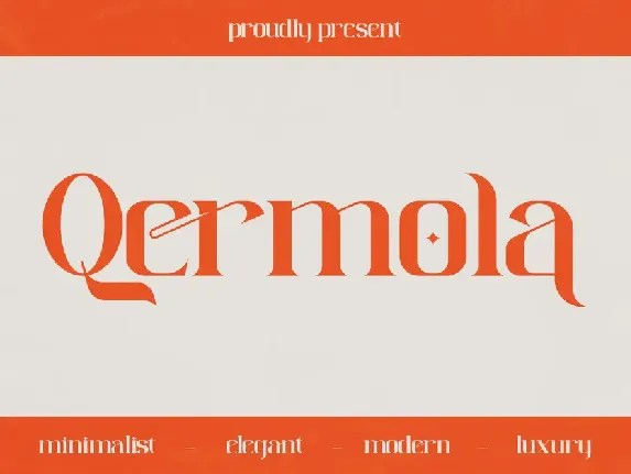 Qermola font