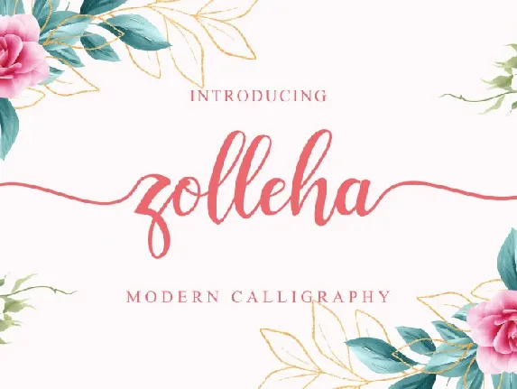 Zolleha Script font