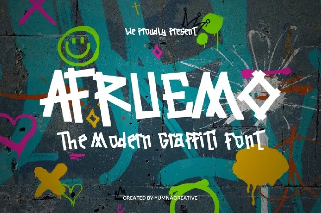 Afruemo font