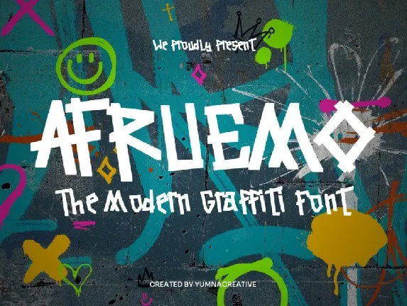 Afruemo font