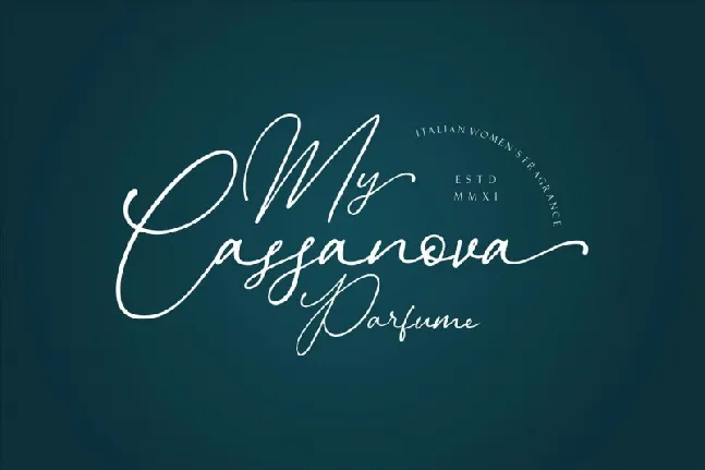 Donatellia Signature font