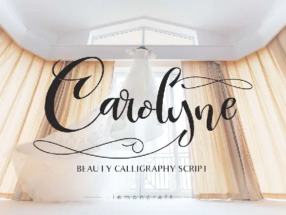 Carolyne Script Free font