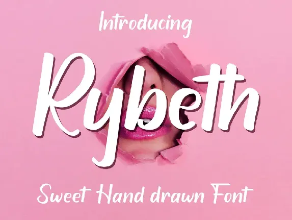 Rybeth font