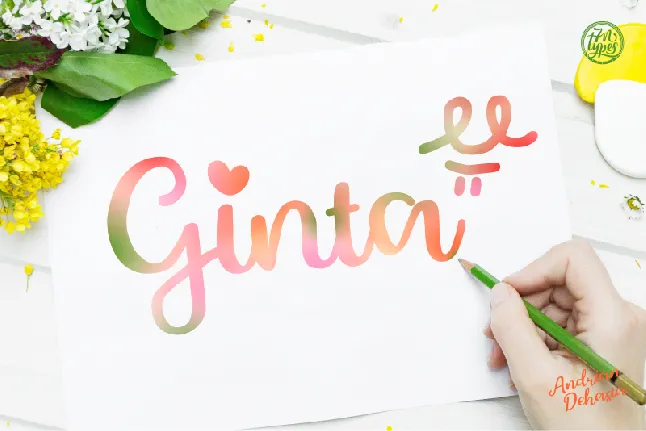 Ginta font