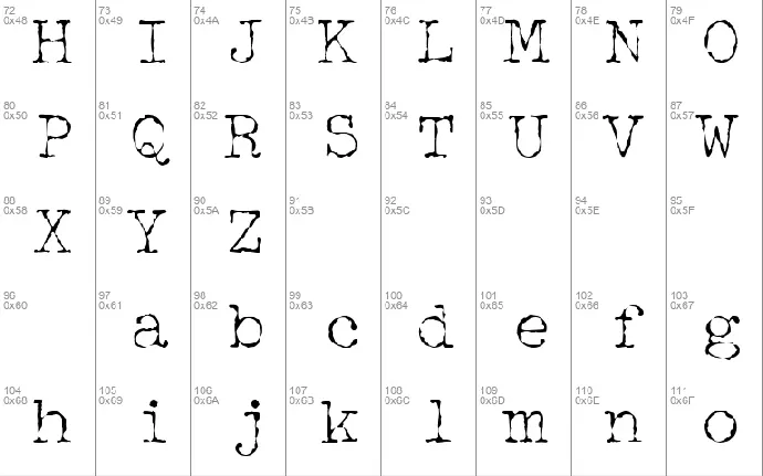 McGarey font