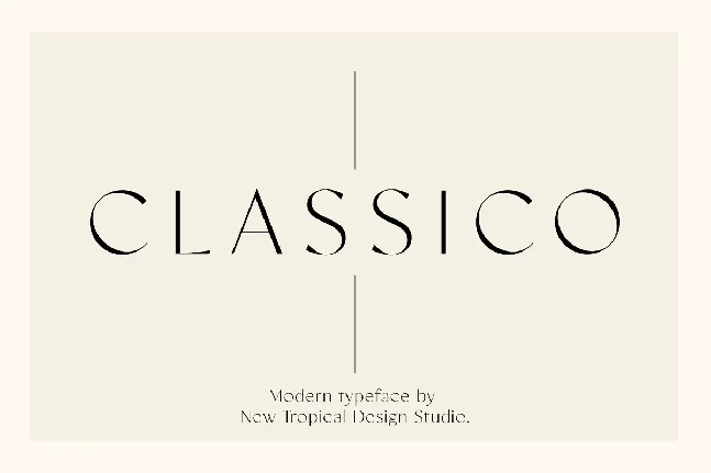 Classico font