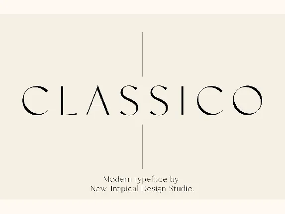 Classico font