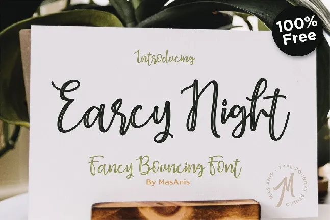 Earcy Night font