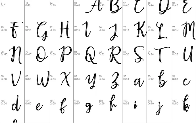 Earcy Night font