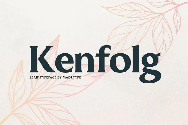 MADE Kenfolg Serif font