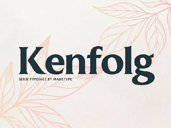 MADE Kenfolg Serif font