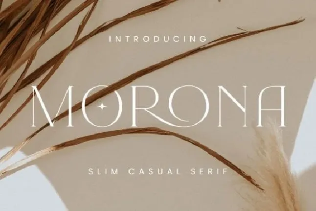 Morona font