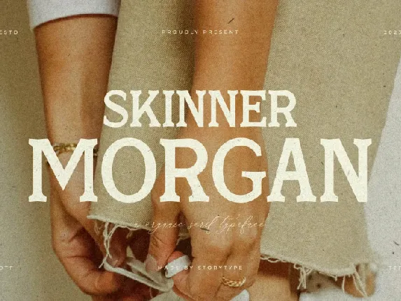 Skinner Morgan Typeface font