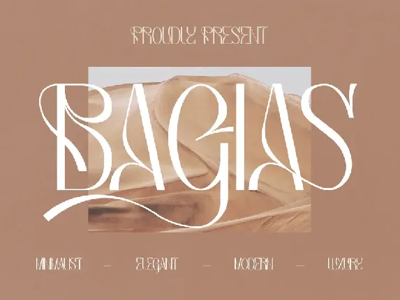 Bagias font