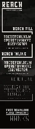 Reach Family font