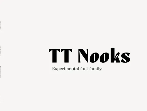 TT Nooks Family font