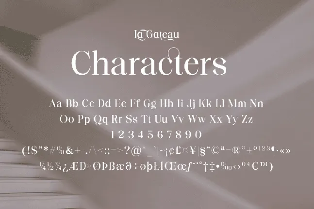 La Gateau DEMO font