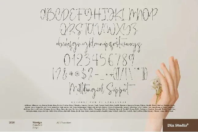 Wertign font