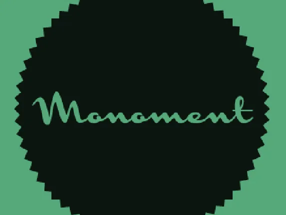 Monoment font