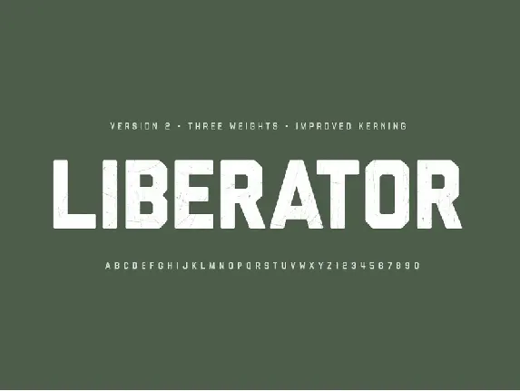 Liberator font