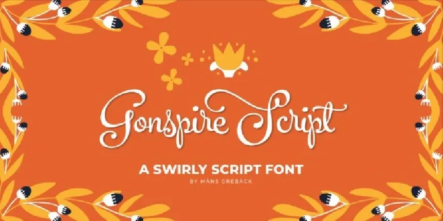 Gonspire font