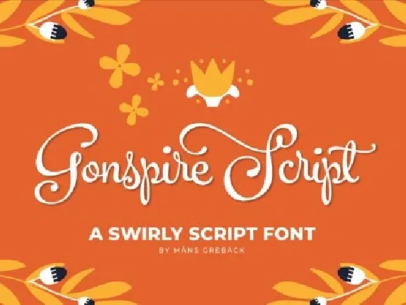 Gonspire font