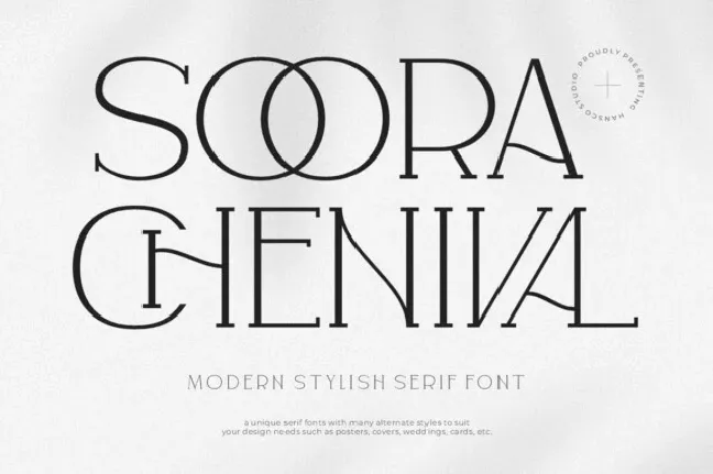 Soora Chenival font