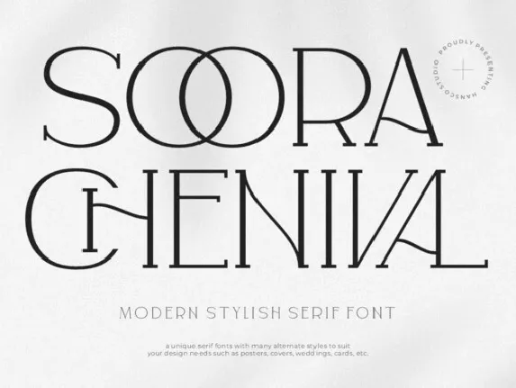 Soora Chenival font