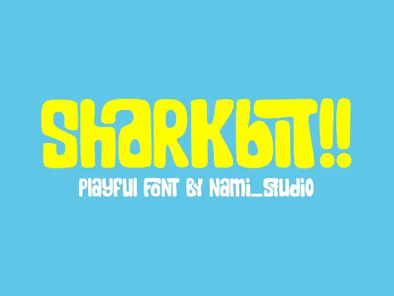 Sharkbit font