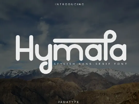 Hymala font