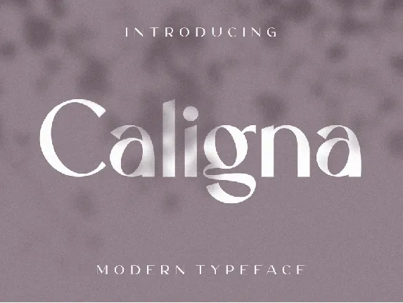 Caligna-Free font