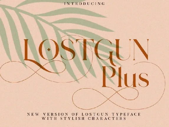 Lostgun Plus font